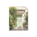 Picture of Pastel Green Door in Spring _GroupedProduct_Rectangle_Portrait_Photography _GroupedProduct_Rectangle_Portrait_Unframed_Print_Only_