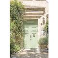 Picture of Pastel Green Door in Spring _GroupedProduct_Rectangle_Portrait_Photography _GroupedProduct_Rectangle_Portrait_Unframed_Print_Only_