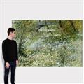 Picture of Vincent Van Gogh's River Bank In Springtime (1887) _GroupedProduct_Rectangle_Landscape_Canvas_