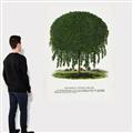 Picture of Kilmarnock Weeping Willow Tree Lithograph _GroupedProduct_Rectangle_Portrait_Canvas_