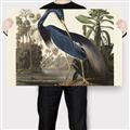 Picture of Vintage Heron Bird _GroupedProduct_Rectangle_Landscape_Canvas_