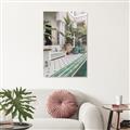 Picture of Green Hotel Pool _GroupedProduct_Rectangle_Portrait_Photography _GroupedProduct_Rectangle_Portrait_Canvas_