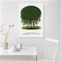 Picture of Kilmarnock Weeping Willow Tree Lithograph _GroupedProduct_Rectangle_Portrait_Canvas_