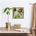 Picture of Tangerine Vintage Bird _GroupedProduct_Square_Canvas_