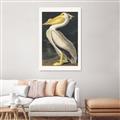 Picture of Vintage White Pelican _GroupedProduct_Rectangle_Portrait_Canvas_