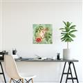 Picture of Tropical Paradise Cockatoos Bird _GroupedProduct_Square_Canvas_
