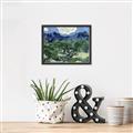 Picture of Vincent Van Gogh's Olive Trees With the Alpilles (1889) _GroupedProduct_Rectangle_Landscape_Canvas_Framed_