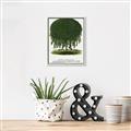 Picture of Kilmarnock Weeping Willow Tree Lithograph _GroupedProduct_Rectangle_Portrait_Canvas_Framed_
