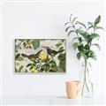Picture of Parrots Nostalgic Journey 2 _GroupedProduct_Rectangle_Landscape_Canvas_Framed_