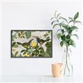 Picture of Parrots Nostalgic Journey 2 _GroupedProduct_Rectangle_Landscape_Canvas_Framed_
