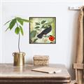 Picture of Tropical Paradise Birds Garden _GroupedProduct_Square_Canvas_Framed_