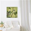 Picture of Vintage Tropical Birds I _GroupedProduct_Square_Canvas_Framed_