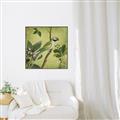 Picture of Vintage Tropical Birds I _GroupedProduct_Square_Canvas_Framed_