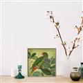 Picture of Vintage Tropical Birds II _GroupedProduct_Square_Canvas_Framed_