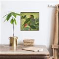 Picture of Vintage Tropical Birds II _GroupedProduct_Square_Canvas_Framed_