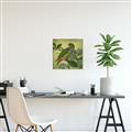 Picture of Vintage Tropical Birds II _GroupedProduct_Square_Canvas_Framed_