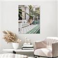Picture of Green Hotel Pool _GroupedProduct_Rectangle_Portrait_Photography _GroupedProduct_Rectangle_Portrait_Unframed_Print_Only_