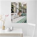 Picture of Green Hotel Pool _GroupedProduct_Rectangle_Portrait_Photography _GroupedProduct_Rectangle_Portrait_Unframed_Print_Only_