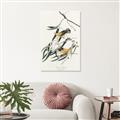 Picture of Two Yellow Warbler Birds _GroupedProduct_Rectangle_Portrait_Unframed_Print_Only_