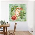 Picture of Tropical Paradise Cockatoos Bird _GroupedProduct_Square_Unframed_Print_Only_