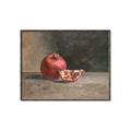 Picture of Pomegrenate Still Life II _GroupedProduct_Rectangle_Landscape_Canvas_Framed_