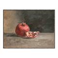 Picture of Pomegrenate Still Life II _GroupedProduct_Rectangle_Landscape_Canvas_Framed_