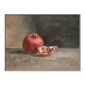 Picture of Pomegrenate Still Life II _GroupedProduct_Rectangle_Landscape_Canvas_Framed_