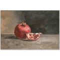 Picture of Pomegrenate Still Life II _GroupedProduct_Rectangle_Landscape_Canvas_Framed_