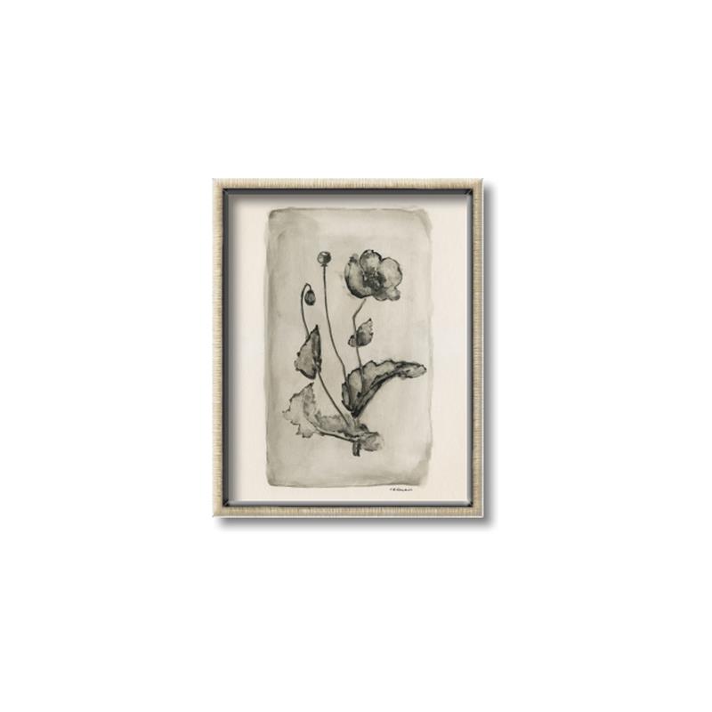 Picture of Vintage Flower I _GroupedProduct_Rectangle_Portrait_Canvas_Framed_