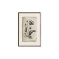 Picture of Vintage Flower I _GroupedProduct_Rectangle_Portrait_Canvas_Framed_