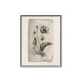Picture of Vintage Flower I _GroupedProduct_Rectangle_Portrait_Canvas_Framed_
