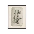 Picture of Vintage Flower I _GroupedProduct_Rectangle_Portrait_Canvas_Framed_