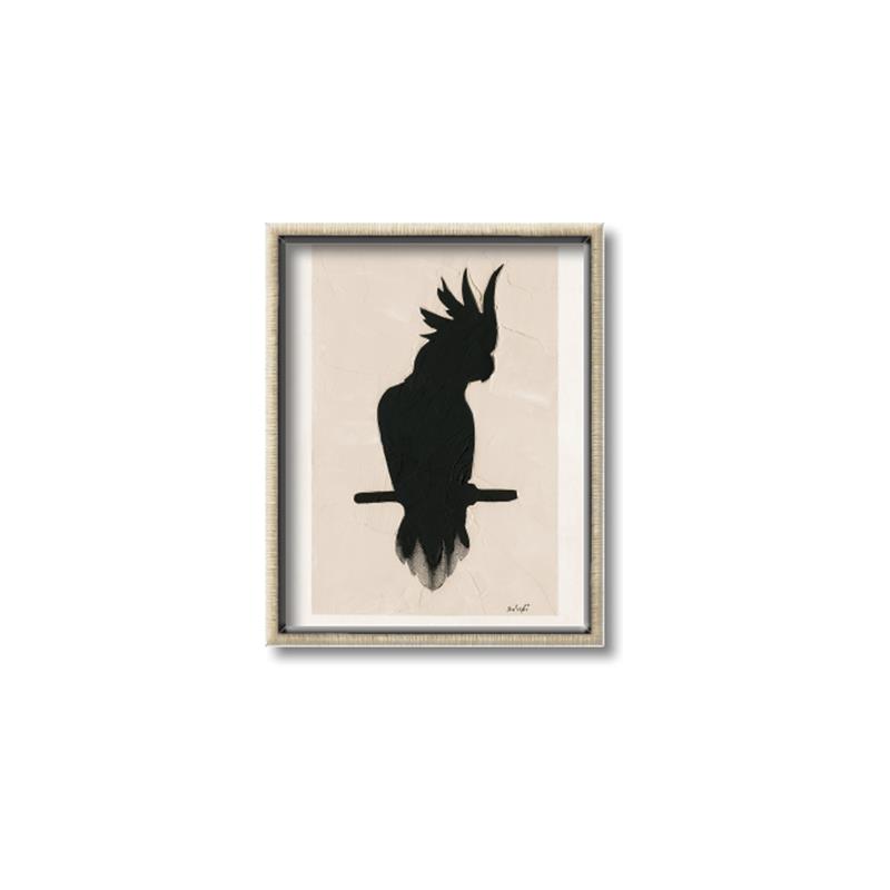Picture of Vintage Cockatoo _GroupedProduct_Rectangle_Portrait_Canvas_Framed_