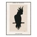Picture of Vintage Cockatoo _GroupedProduct_Rectangle_Portrait_Canvas_Framed_
