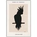 Picture of Vintage Cockatoo _GroupedProduct_Rectangle_Portrait_Canvas_Framed_