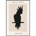 Picture of Vintage Cockatoo _GroupedProduct_Rectangle_Portrait_Canvas_Framed_