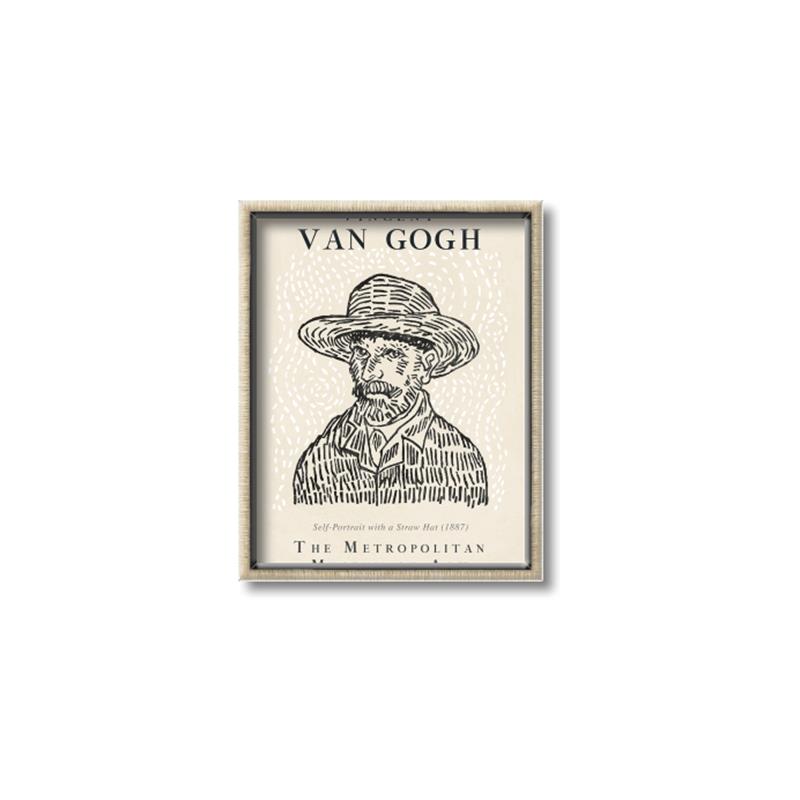 Picture of VVG Self Portrait _GroupedProduct_Rectangle_Portrait_Canvas_Framed_