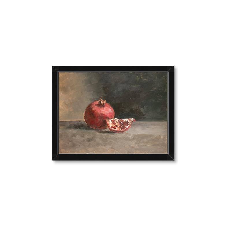 Picture of Pomegrenate Still Life II _GroupedProduct_Rectangle_Landscape_Framed_Matted_