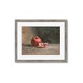 Picture of Pomegrenate Still Life II _GroupedProduct_Rectangle_Landscape_Framed_Matted_
