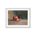 Picture of Pomegrenate Still Life II _GroupedProduct_Rectangle_Landscape_Framed_Matted_