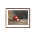 Picture of Pomegrenate Still Life II _GroupedProduct_Rectangle_Landscape_Framed_Matted_