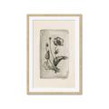 Picture of Vintage Flower I _GroupedProduct_Rectangle_Portrait_Framed_Matted_