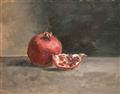 Picture of Pomegrenate Still Life II _GroupedProduct_Rectangle_Landscape_Unframed_Print_Only_
