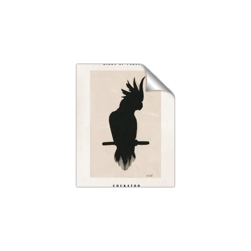 Picture of Vintage Cockatoo _GroupedProduct_Rectangle_Portrait_Unframed_Print_Only_