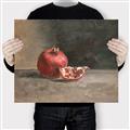 Picture of Pomegrenate Still Life II _GroupedProduct_Rectangle_Landscape_Canvas_