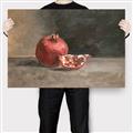 Picture of Pomegrenate Still Life II _GroupedProduct_Rectangle_Landscape_Canvas_