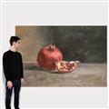 Picture of Pomegrenate Still Life II _GroupedProduct_Rectangle_Landscape_Canvas_