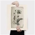 Picture of Vintage Flower I _GroupedProduct_Rectangle_Portrait_Canvas_