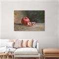 Picture of Pomegrenate Still Life II _GroupedProduct_Rectangle_Landscape_Canvas_