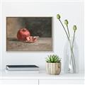 Picture of Pomegrenate Still Life II _GroupedProduct_Rectangle_Landscape_Canvas_Framed_